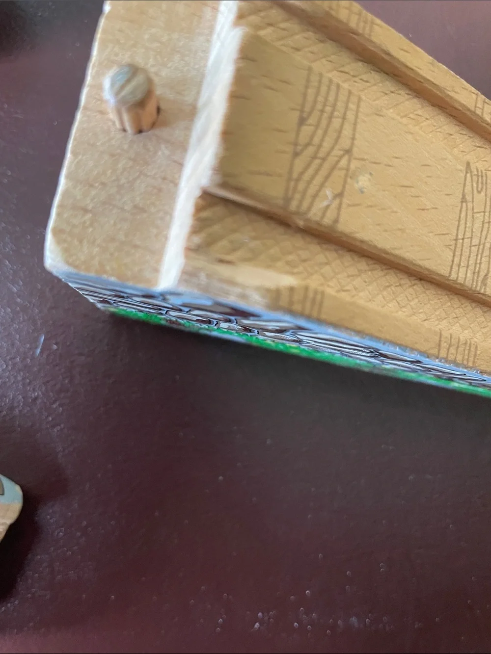 Three-Piece Wooden Thomas Train Track Bridge